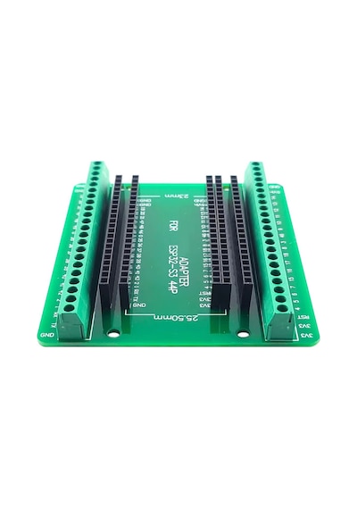 Esp32 Genişleme Kartı Klemens Soket Esp32-s3 44 Pin Hızlı Prototipleme Kolay Bağlantı 25.5mm