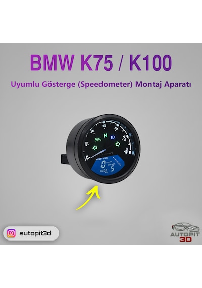 Bmw K75 / K100 Uyumlu Gösterge Speedometer Montaj Aparatı