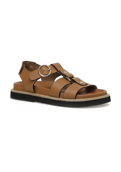 Nine West Hermon 5fx Taba Kadın Kalın Taban Sandalet 000000000101944630 Taba