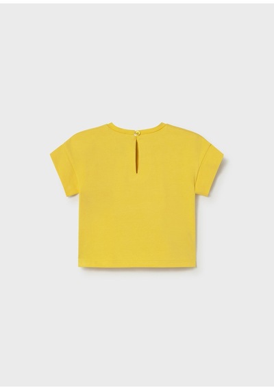 Mayoral Kız Bebek Baskılı Tshirt Sarı SARI