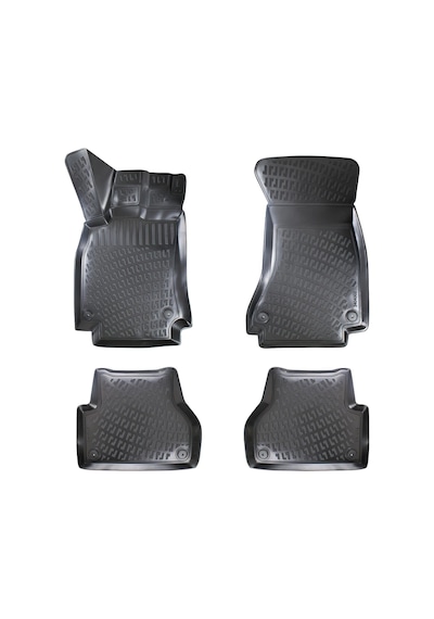 Rizline 3d Oto Paspas Siyah Renk Audi A4 B8 2008 - 2016 İle Uyumlu