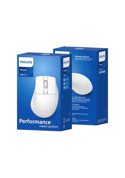 Philips SPK7528 Kablosuz Bluetooth 1600DPI 5 Tuşlu Sessiz Optik Mouse