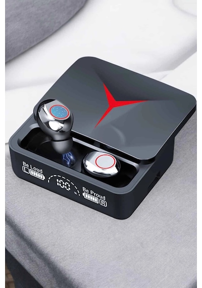 Mey İthalat Bluetooth Kulaklık Bluetooth Bağlantılı Powerbankli Yeni Nesil Kulaklık