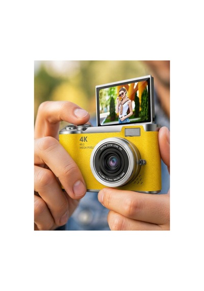 Yüksek Çözünürlüklü 48 Mp Kamera 4k Video Çekim Selfie Vlog Fotoğraf Makine - Hs08374984-4 Renkli Yüksek Çözünürlüklü 48 Mp Kamera 4k Video Çekim Selfie Vlog Fotoğraf Makine - Hs08374984-4 Renkli