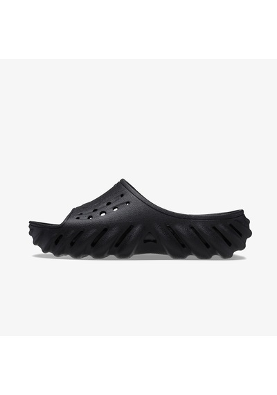 Crocs Echo Slide Unisex Siyah Terlik Düz 208170 Siyah