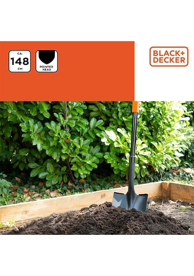 Black&decker Bxgtto7004 Sivri Uç Kürek 148 Cm
