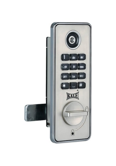 Kale Elektronik Kabin Kilidi Gümüş Mandallı Kd050/45-115