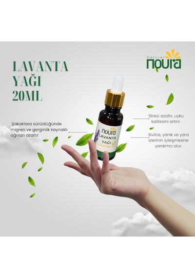 Noura Natural Lavanta Yağı 20 ML
