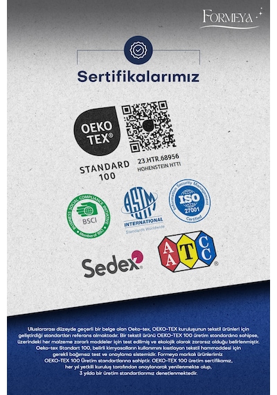 %100 Pamuk Renkli Kapitone Yatak Koruyucu Alez Çarşaf