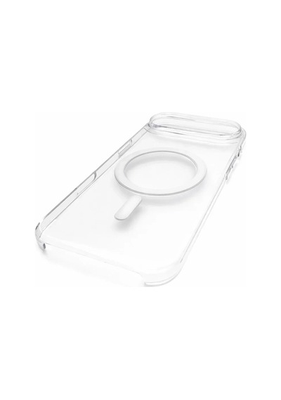 İphone 17 Air İle Uyumlu Magsafe Özellikli Kristal Netlik Sararmaz Pc Clear Case Şeffaf