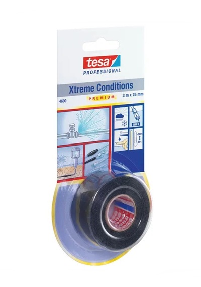 Tesa 4600 Siyah Ultra Tamir Bandı 12bar Ve -60 İle +260 Dayanım