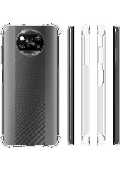 Ally Poco X3 Anti-drop Silikon Kılıf Shockproof Kılıf- 5775 Mh-hs6297-6390