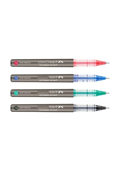 0.7 Mm Kırmızı İğne Uçlu Kalem - Silinmez Mürekkep