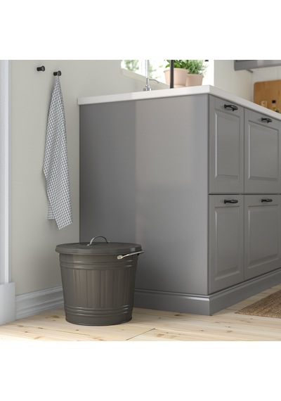 Ikea Knodd Çöp Kutusu 16 Lt Gri