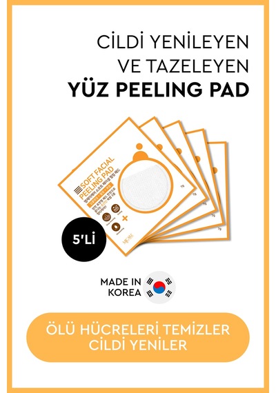 Face Peeling Pad 5'li