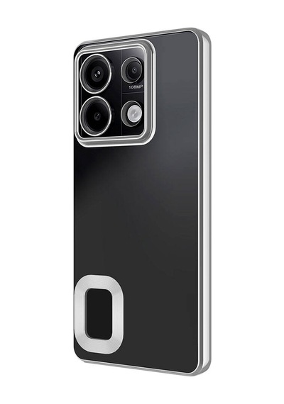 Xiaomi Redmi Note 13 4g Kılıf Kamera Lens Korumalı Logo Gösteren İnce Hafif Pazarplus Siyah