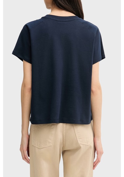 Tommy Hilfiger Pamuklu Logolu Regular Fit Bisiklet Yaka T Shirt Bayan T Shirt Ww0ww50787 C1g Lacivert Tommy Hilfiger Pamuklu Logolu Regular Fit Bisiklet Yaka T Shirt Bayan T Shirt Ww0ww50787 C1g Lacivert