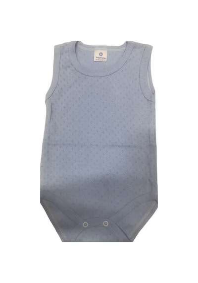 Luggi Baby Atlet Body Jakarlı Mavi Noktalı-10974 Mavi