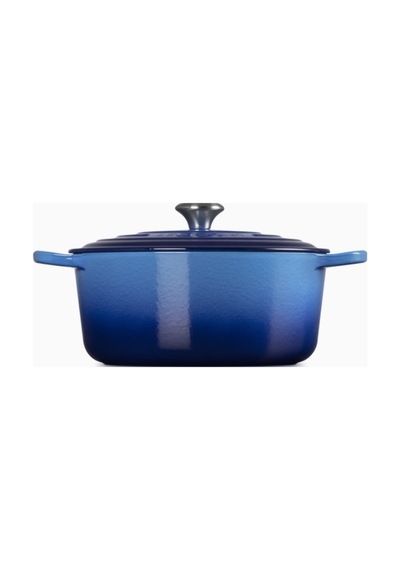 Le Creuset Yuvarlak Ikonik Lüks Döküm Tencere 28 Cm Koyu Turkuaz 12