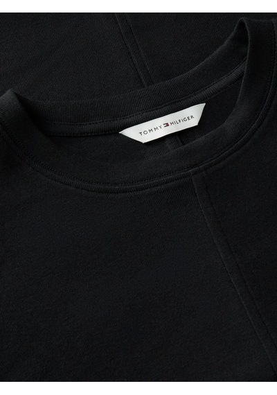Tommy Hilfiger Cody Reg Batwıng C-nk Ss Tee Kadın Siyah T-shirt - Ww0ww49926