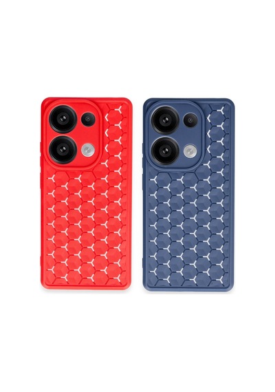 Redmi Note 13 Pro 4g Kılıf Petek Silikon Kapak - Siyah Bzsxx00 1