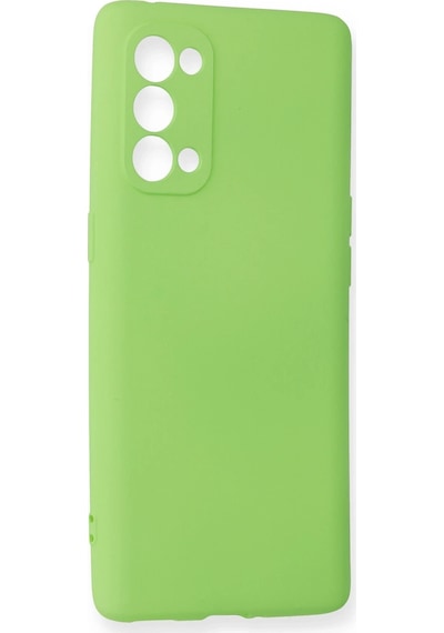 Ilkeshop Newface Oppo Reno 5 Pro Kılıf First Silikon - Yeşil
