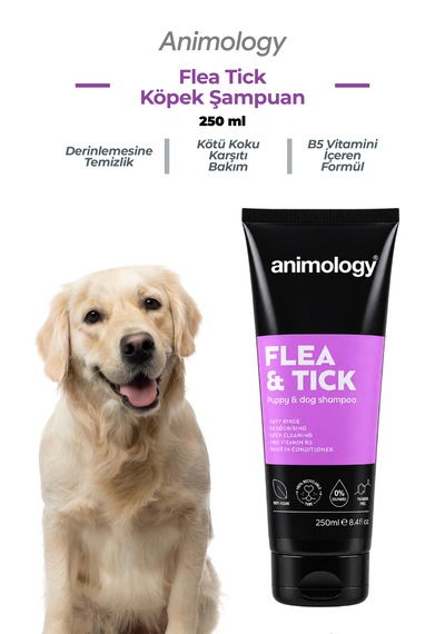 Animology Flea Tick Kene Ve Pire Önleyici Köpek Şampuanı 250 Ml
