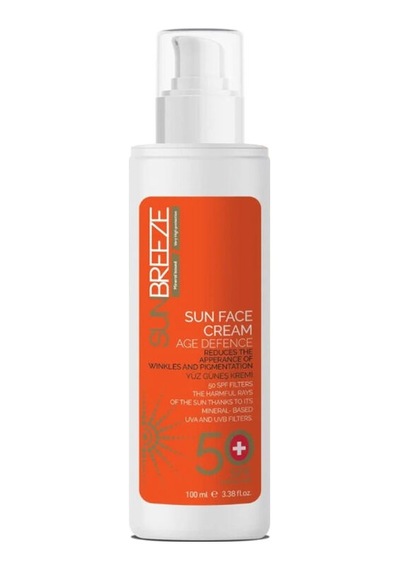 Subreeze Spf50+ Yüz Güneş Kremi 100 Ml