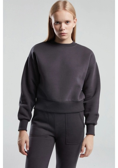 Kadın Antrasit Sweatshirt Antra