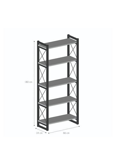 Reyo Falez Dekoratif 5 Raflı Kitaplık Geniş Metal Kitaplık Dosya Rafı Ofis Salon Raf 180x66 Beyaz Reyo Falez Dekoratif 5 Raflı Kitaplık Geniş Metal Kitaplık Dosya Rafı Ofis Salon Raf 180x66 Beyaz