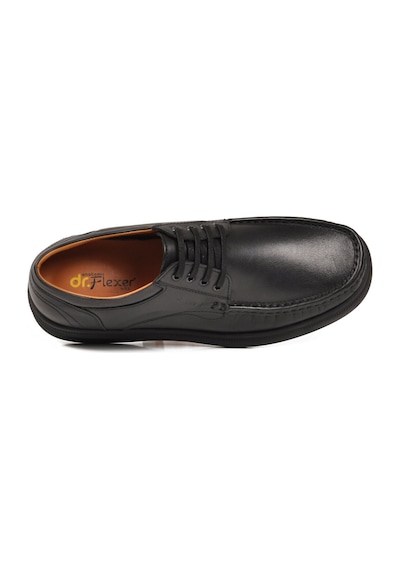 Dr.Flexer Siyah Hakiki Deri Ortopedik Erkek Casual Ayakkabı 020610 M