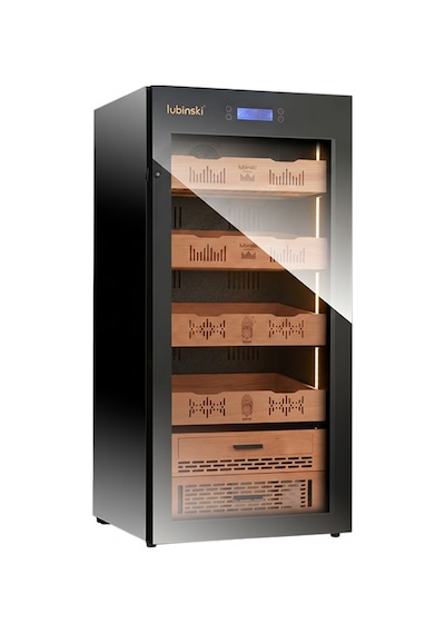 Lubinski Siyah Elektronik Puro Dolabı Ra-668 Lb-036