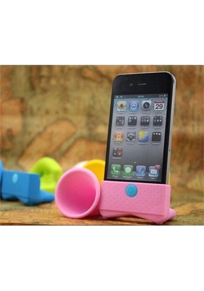 İphone 5 Ses Yükseltici Horn Speaker Çok Renkli