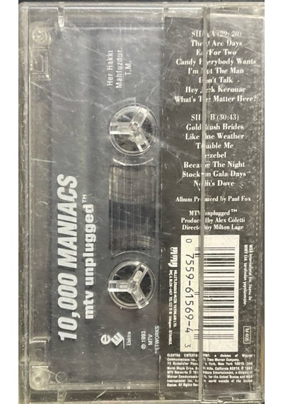Plak Değildir Kaset Tir 10.000 Maniacs Mtv Unplugged Kaset