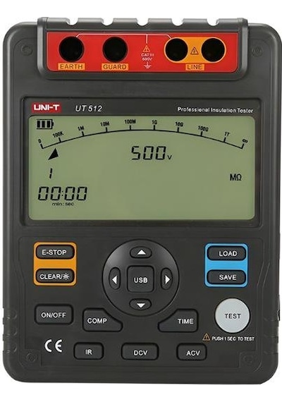 Ut 512 İzolasyon Direnci Test Cihazı Ub