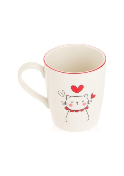 Kitchen Lovely Cat Desenli Kupa - Renkli - 290 Ml