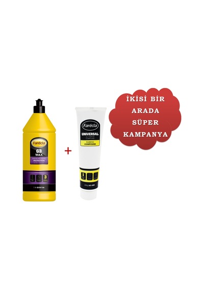 Farecla G3 Wax Cila 1 Litre Ve Farecla Universal Tüp Pasta 200gr