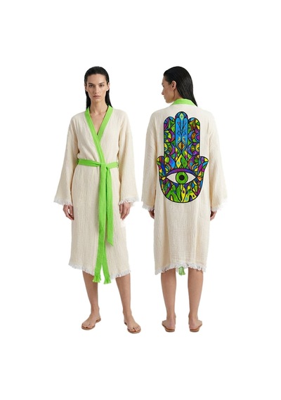Brandsmiths Talisman Bloom Kimono Yeşil