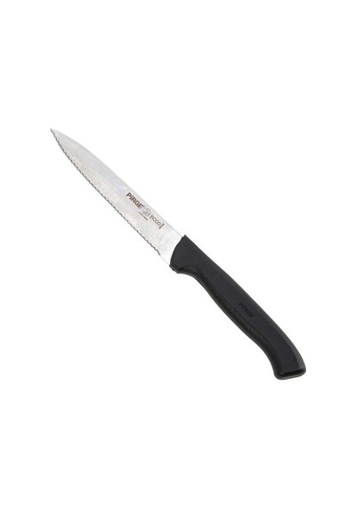 Pirge Ecco Sebze Bıçağı Sivri Dişli - Siyah/12 Cm Siyah