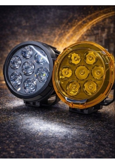 7 Li Led Mini Driving Light Ip68 Dc 12-80v 30000 Saat Ömürlü Profesyonel Sis Farı