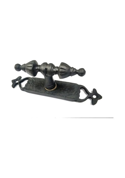 Jenerik Antika Tarz Dekoratif Pirinç Burma Pencere Kolu - 152x32 Mm, Oksit