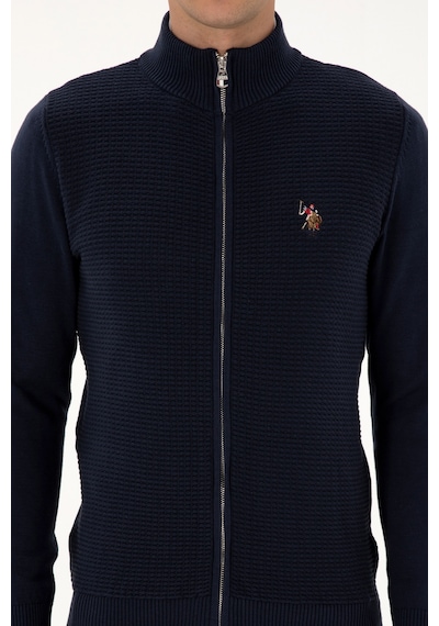 U.s. Polo Assn. Erkek Lacivert Hırka Triko 50307800-vr033 Lacivert