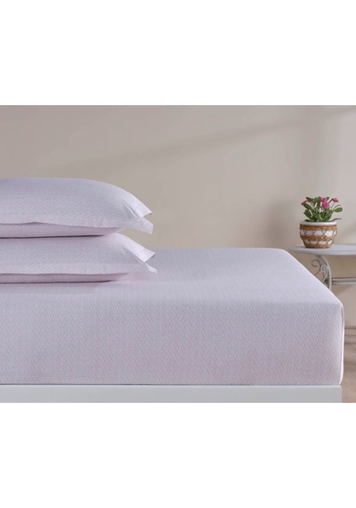 Tek Kişilik Fitted Çarşaf Set 100x200 Mira Pudra
