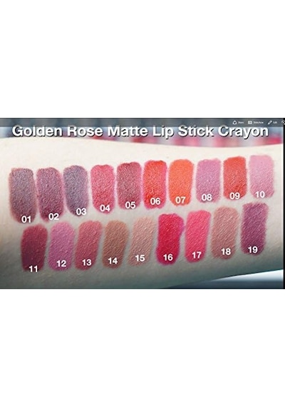 Lipstick Crayon No: 16 - Besleyici Nemlendirici Mat Kalem Ruj 0