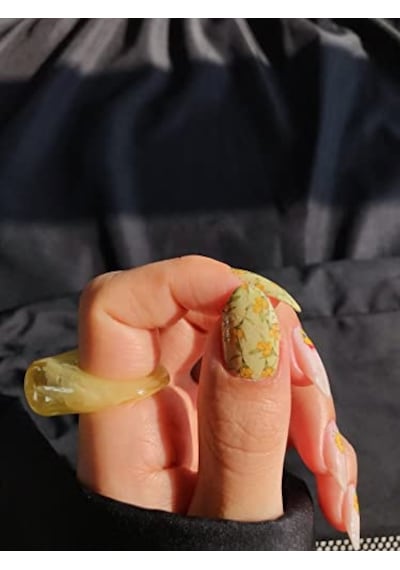 Mini Limonlar Tırnak Dövmesi Tırnak Tattoo Nail Art Tırnak