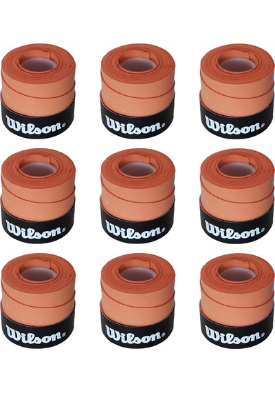 Wilson Comfort Bowl O'grips 9 Adet Grip Tenis Gribi Kiremit Renk
