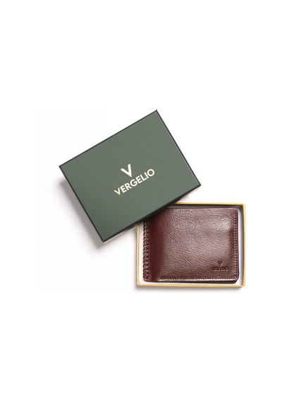 Coffee Braun Cüzdan & Kartlık Erkek 1701 Vergelio Purse Matte Crystal Wallet Card Holder Coffee Braun