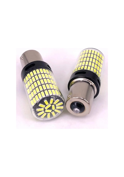 P21w 144 Ledli Ultra Parlak Geri Vites Park Ampül Tek Duy Beyaz