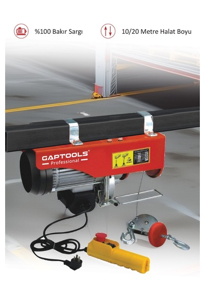 Elektrikli Vinç 400\800kg Gp400x800