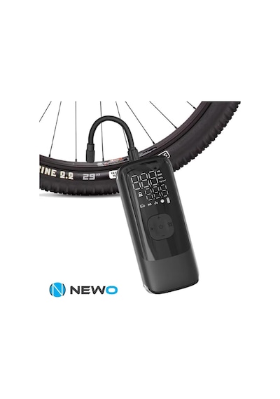 Newo Şarjlı Lastik Şişirme Pompası Işıklı Kp01